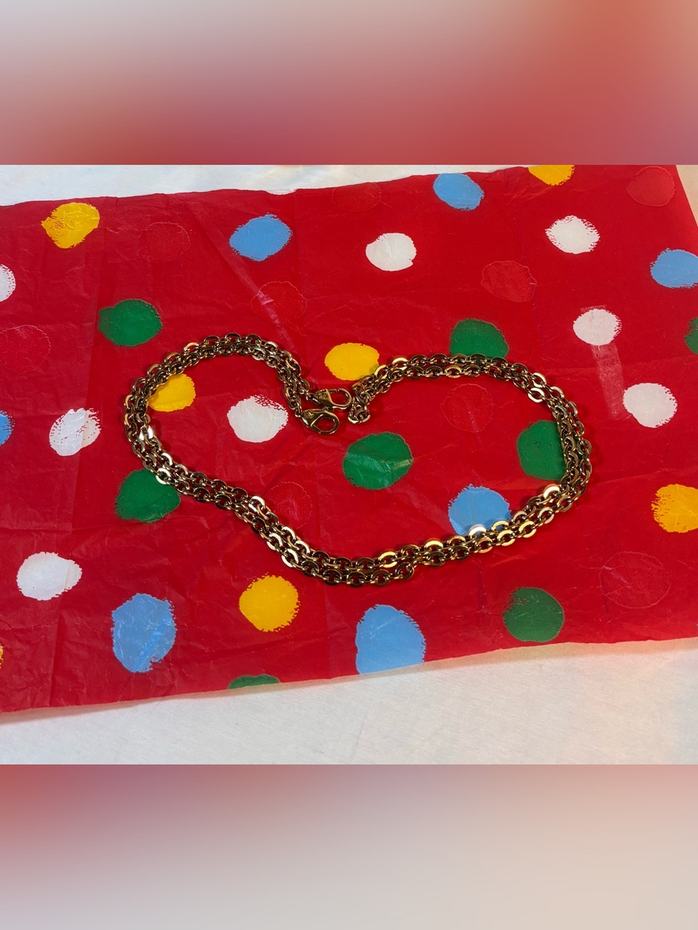 Louis Vuitton Gold Chain
